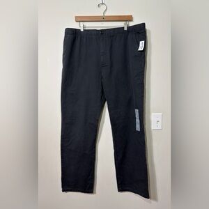 Old Navy Men's Dark Gray 90s straight pullon chinos NWT Size XL